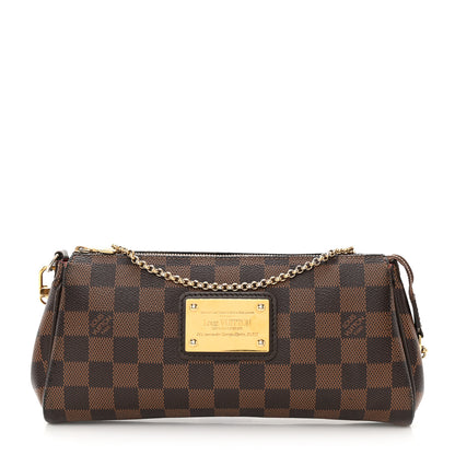 Louis Vuitton Damier Ebene Eva Clutch 1 of 11