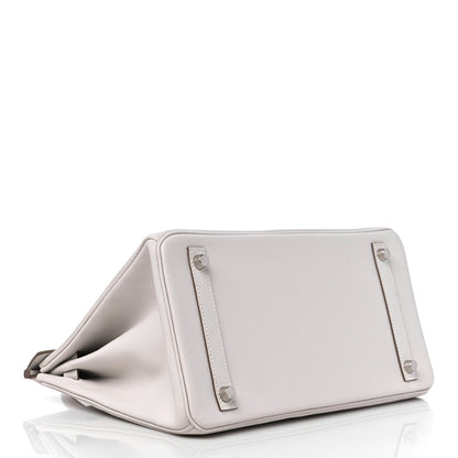 Hermes Epsom Birkin 30 Gris Pale 4 of 12