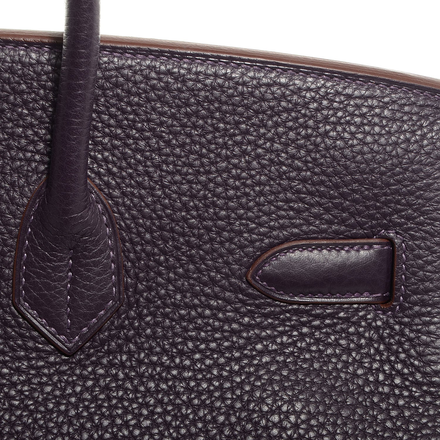 Hermes Togo Birkin 35 Raisin 23 of 34