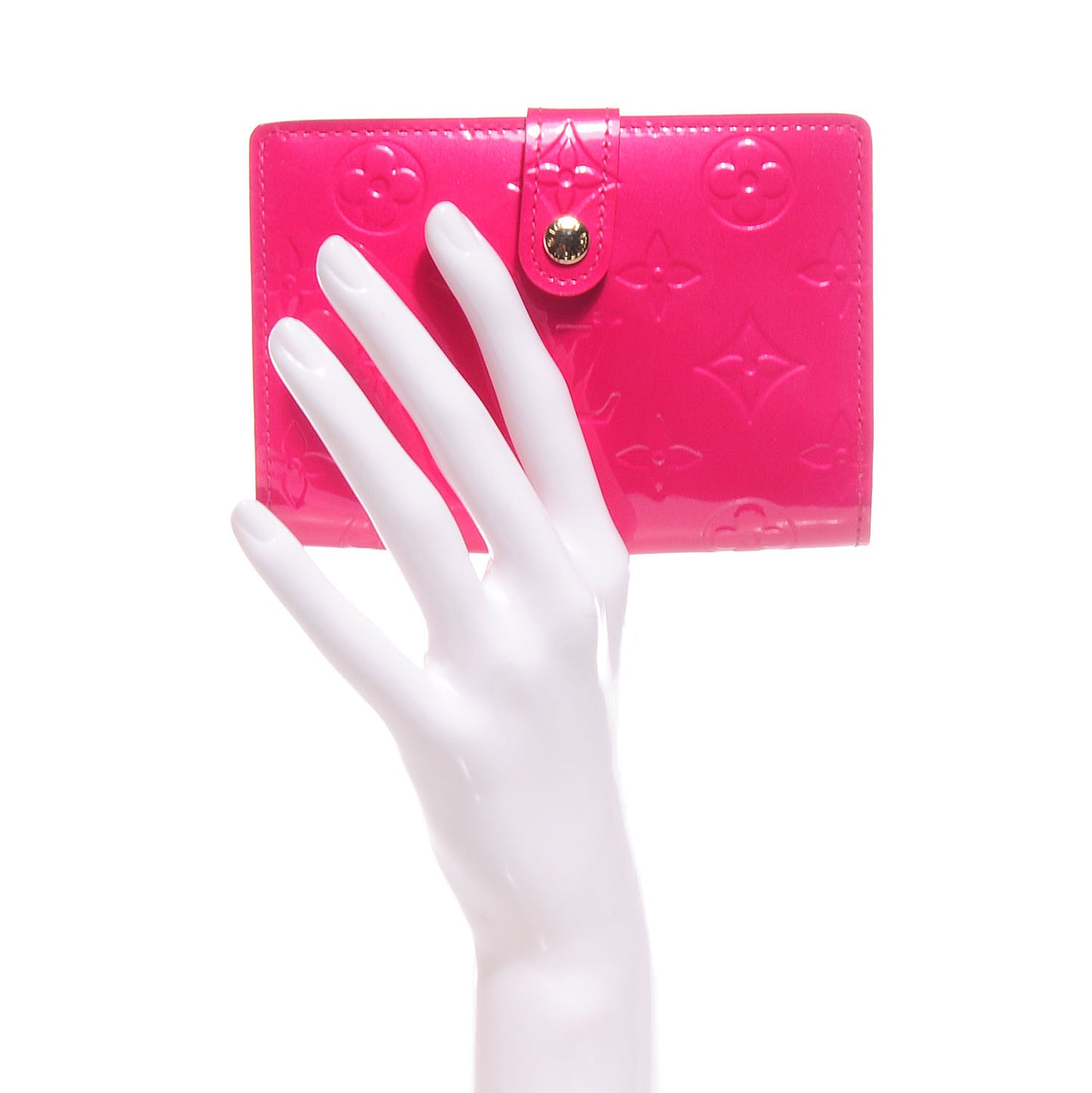 Vernis French Purse Wallet Rose Pop