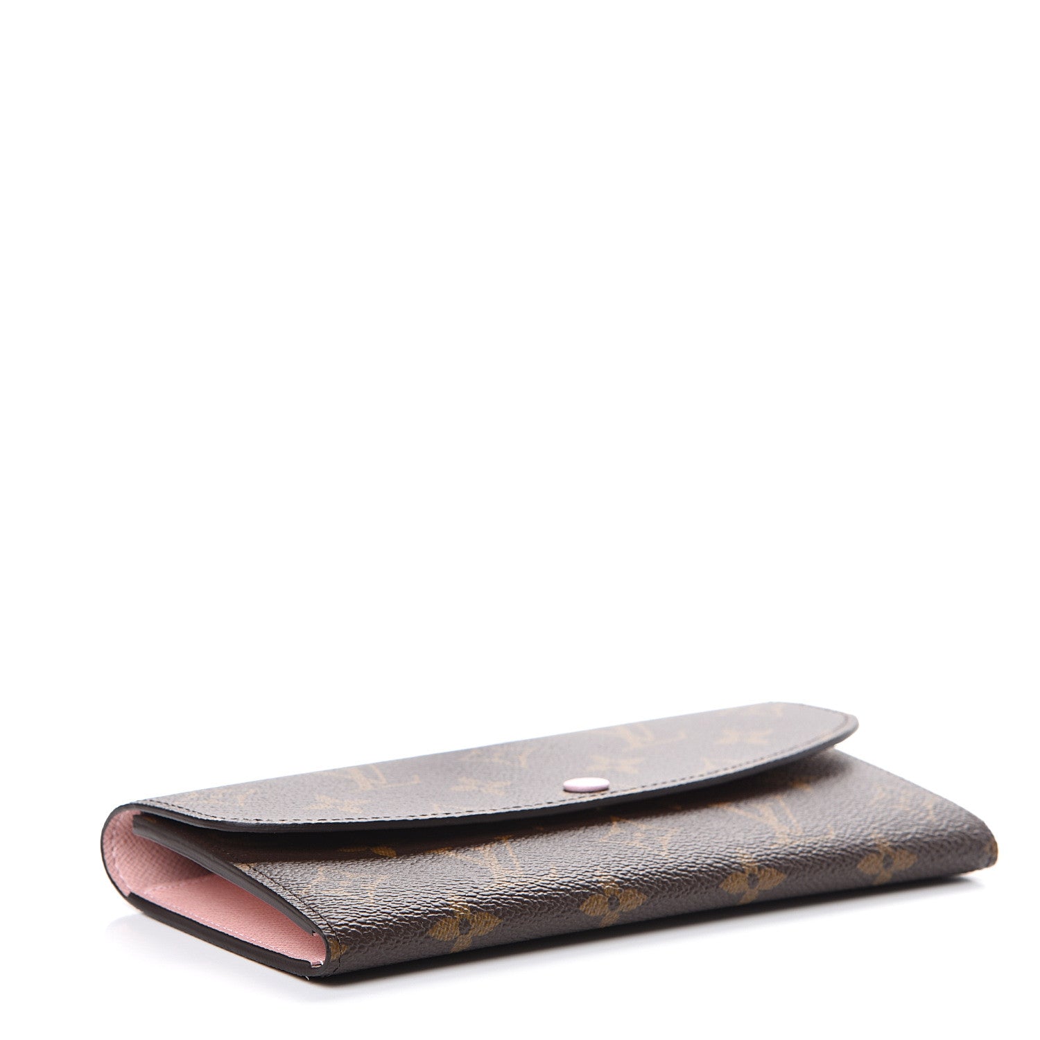 Louis Vuitton Monogram Emilie Wallet Rose Ballerine 3 of 7