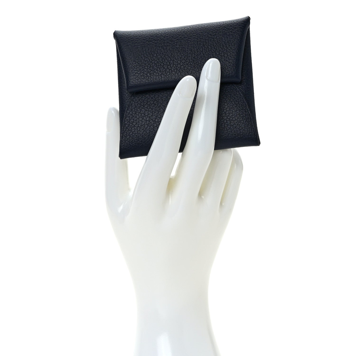 Hermes Evercolor Bastia Coin Purse Bleu Nuit 2 of 7