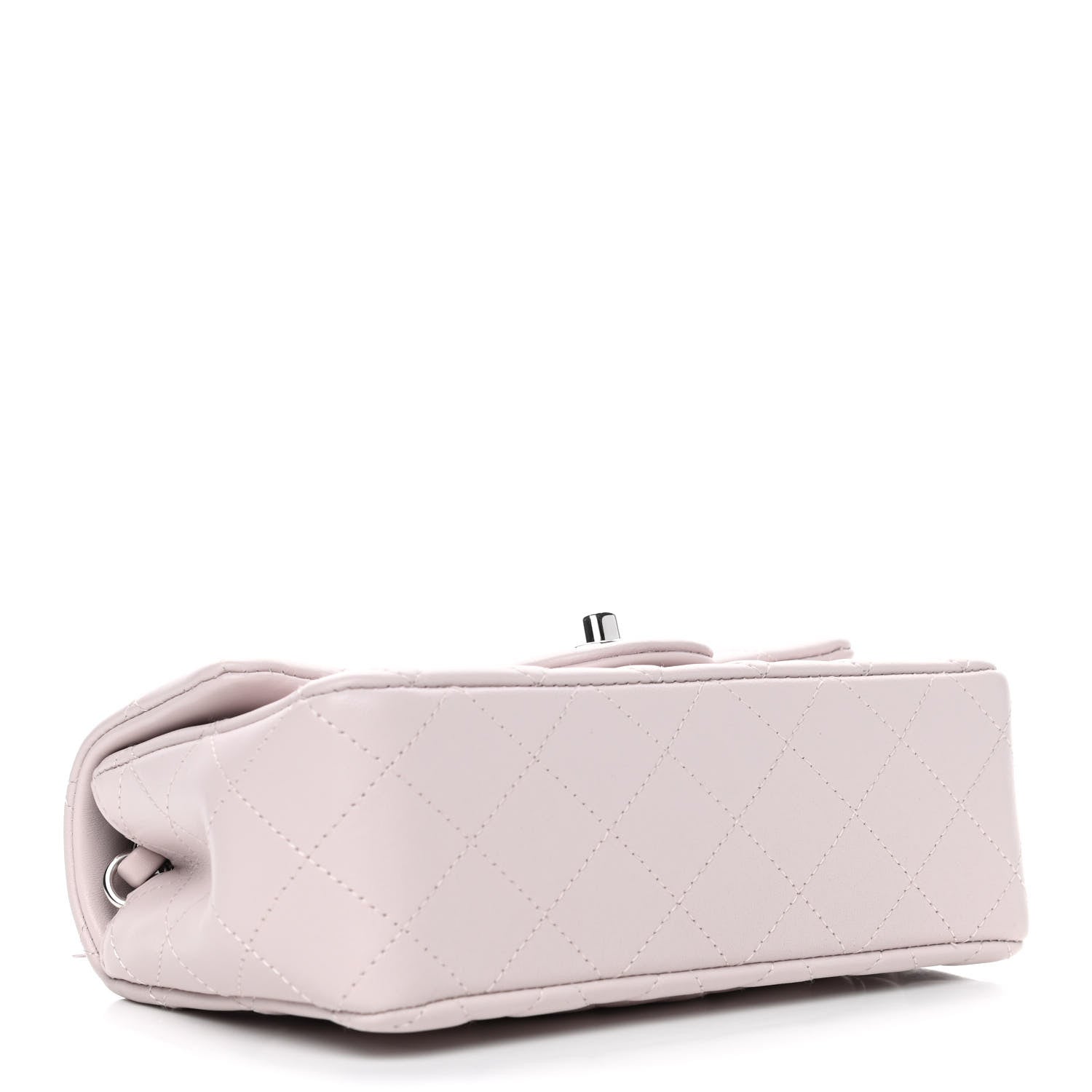 Chanel Lambskin Quilted Mini Rectangular Flap Light Purple 6 of 8