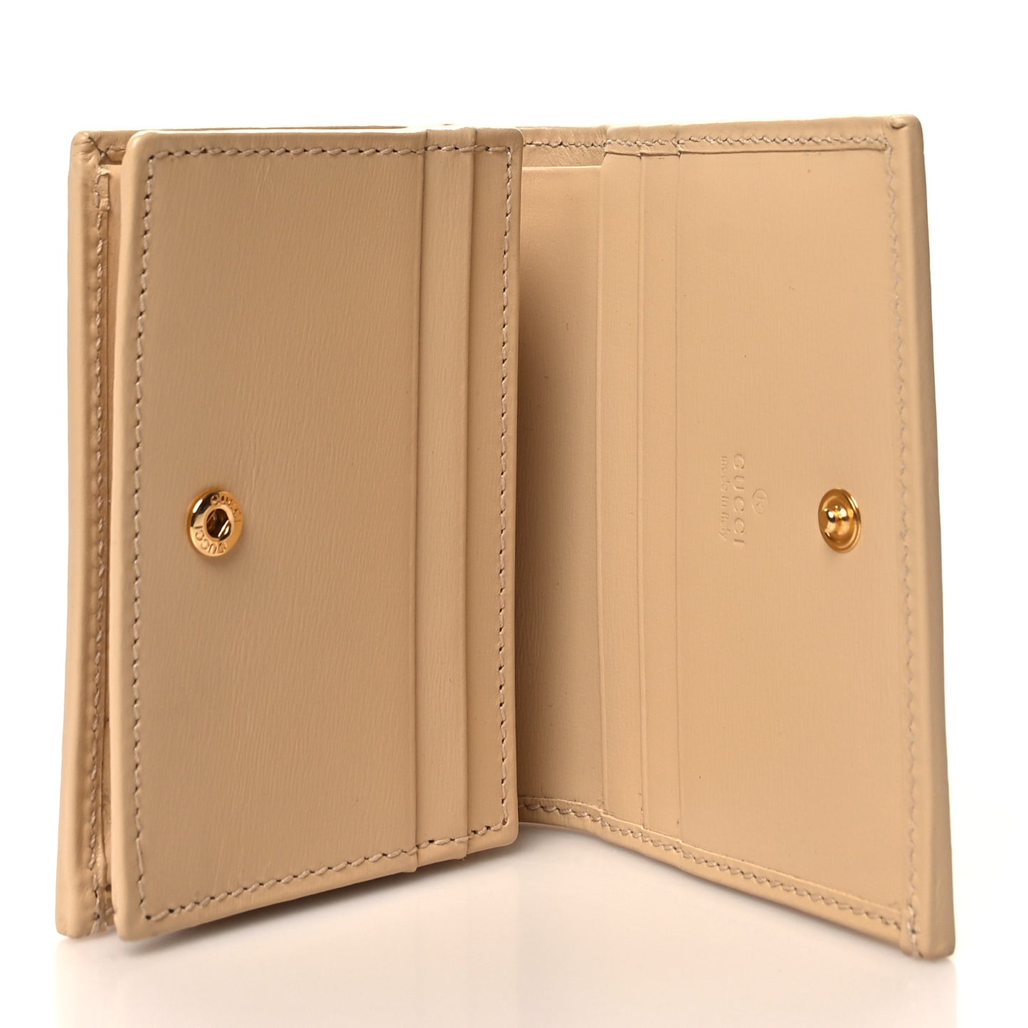 Boarded Plutone Calfskin Horsebit 1955 Card Case Wallet Bubble Tea