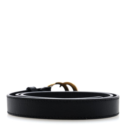 Gucci Calfskin Double G 20mm Belt 75 30 Black 2 of 4