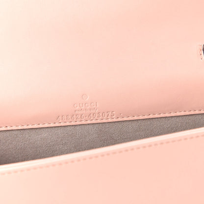 Gucci Calfskin Matelasse GG Marmont Mini Bag Perfect Pink 8 of 9