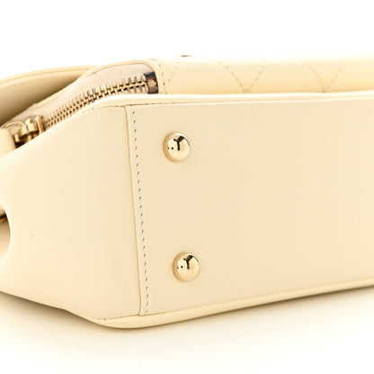 Chanel Caviar Quilted Small Business Affinity Flap White 9 of 11
