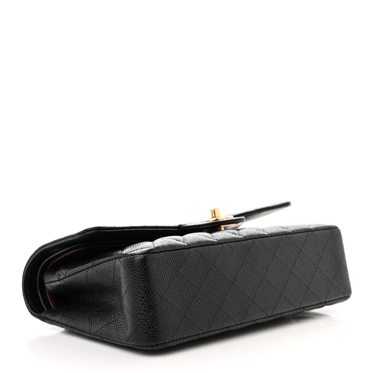 Chanel Caviar Quilted Medium Double Flap Black 4 of 11