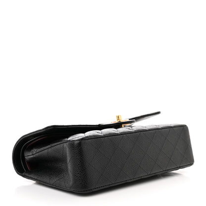 Chanel Caviar Quilted Medium Double Flap Black 4 of 11