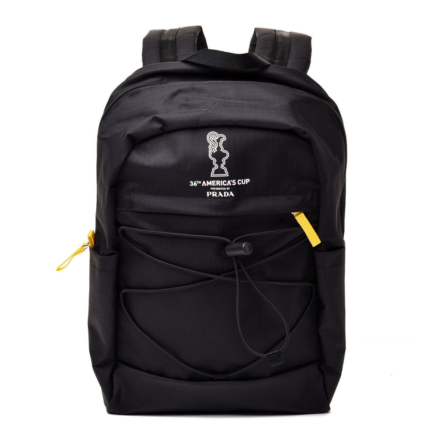 Prada Tessuto Nylon 36th Americas Cup Backpack Black 1 of 8