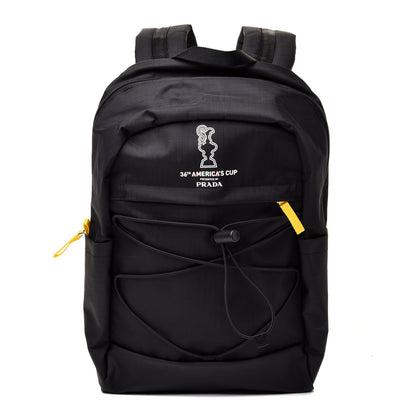 Prada Tessuto Nylon 36th Americas Cup Backpack Black 1 of 8