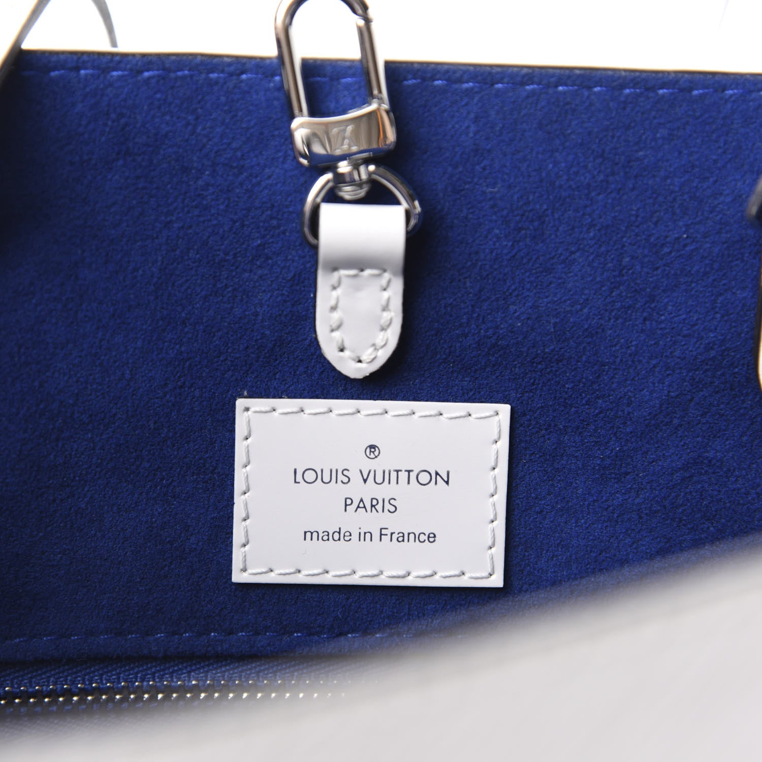 Louis Vuitton Epi Onthego MM White 9 of 11