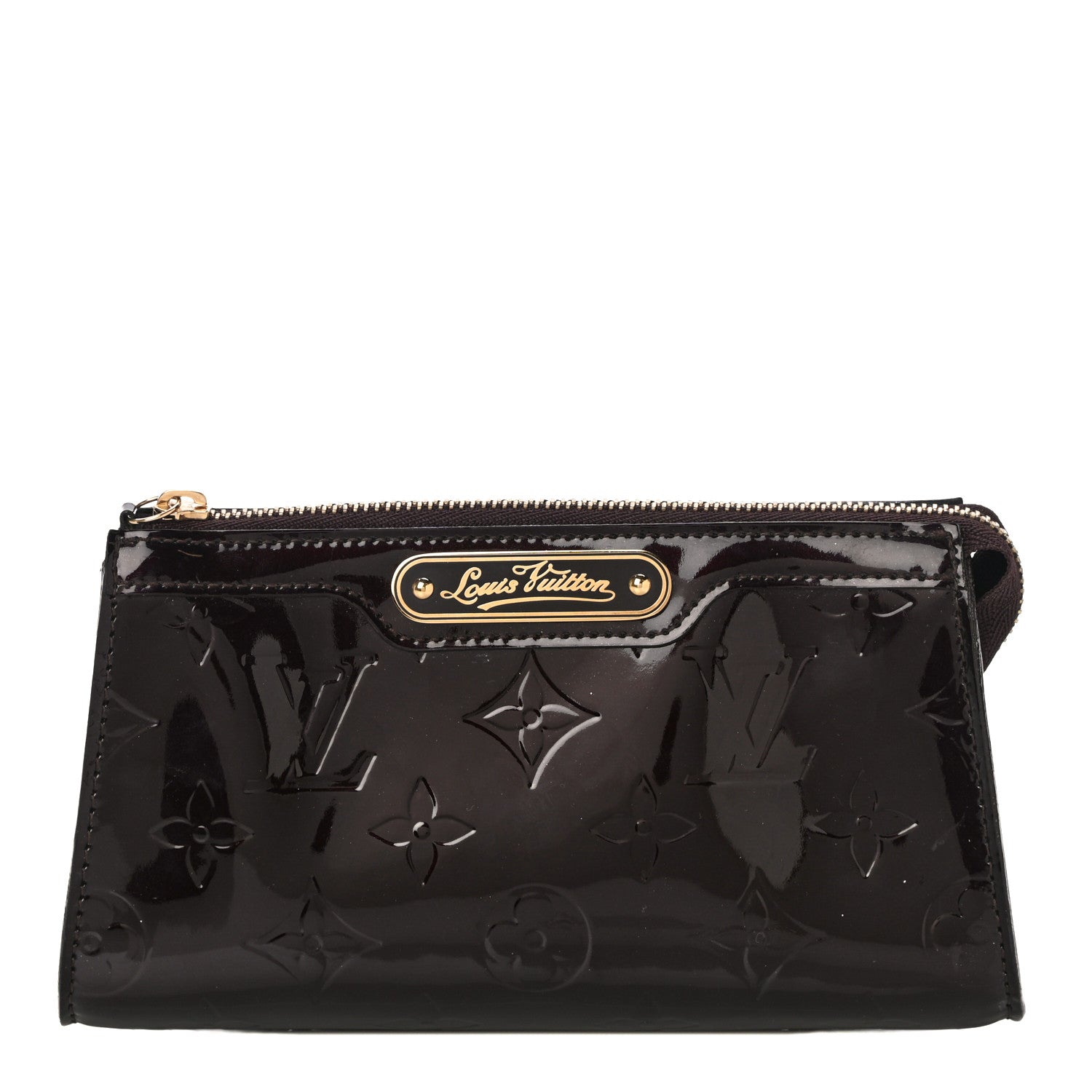 Louis Vuitton Vernis Trousse Cosmetic Pouch Amarante 1 of 9