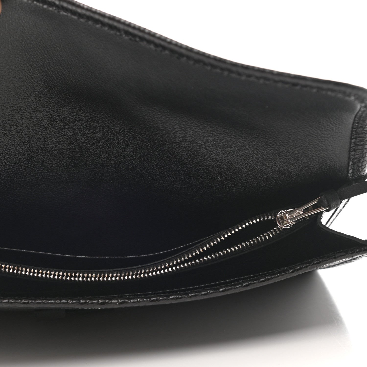 Hermes Swift Lizard Niloticus Jige Duo Black 6 of 7