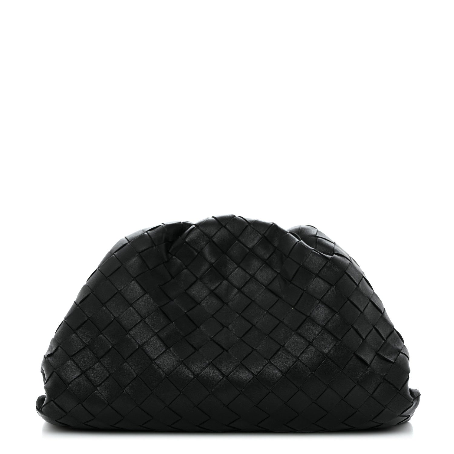 Bottega Veneta Nappa Intrecciato Teen Pouch Black 1 of 7