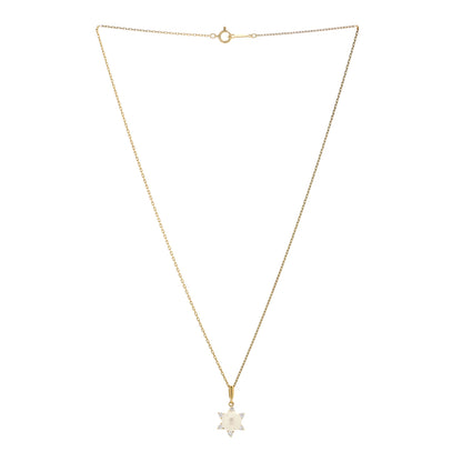 Mikimoto 18K Yellow Gold Diamond Akoya Pearl 7-7.5mm Pendant Necklace 2 of 3