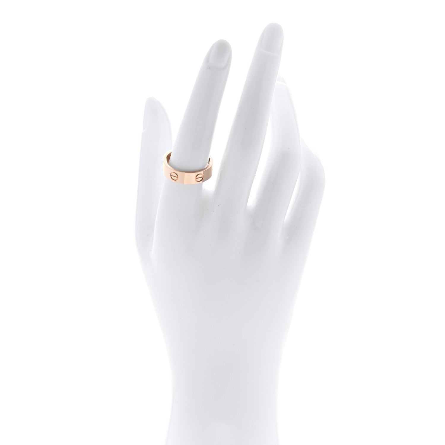 Cartier 18K Pink Gold 5.5mm LOVE Ring 57 8 2 of 5