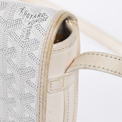 Goyard Goyardine Belvedere PM Messenger Bag White 19 of 22