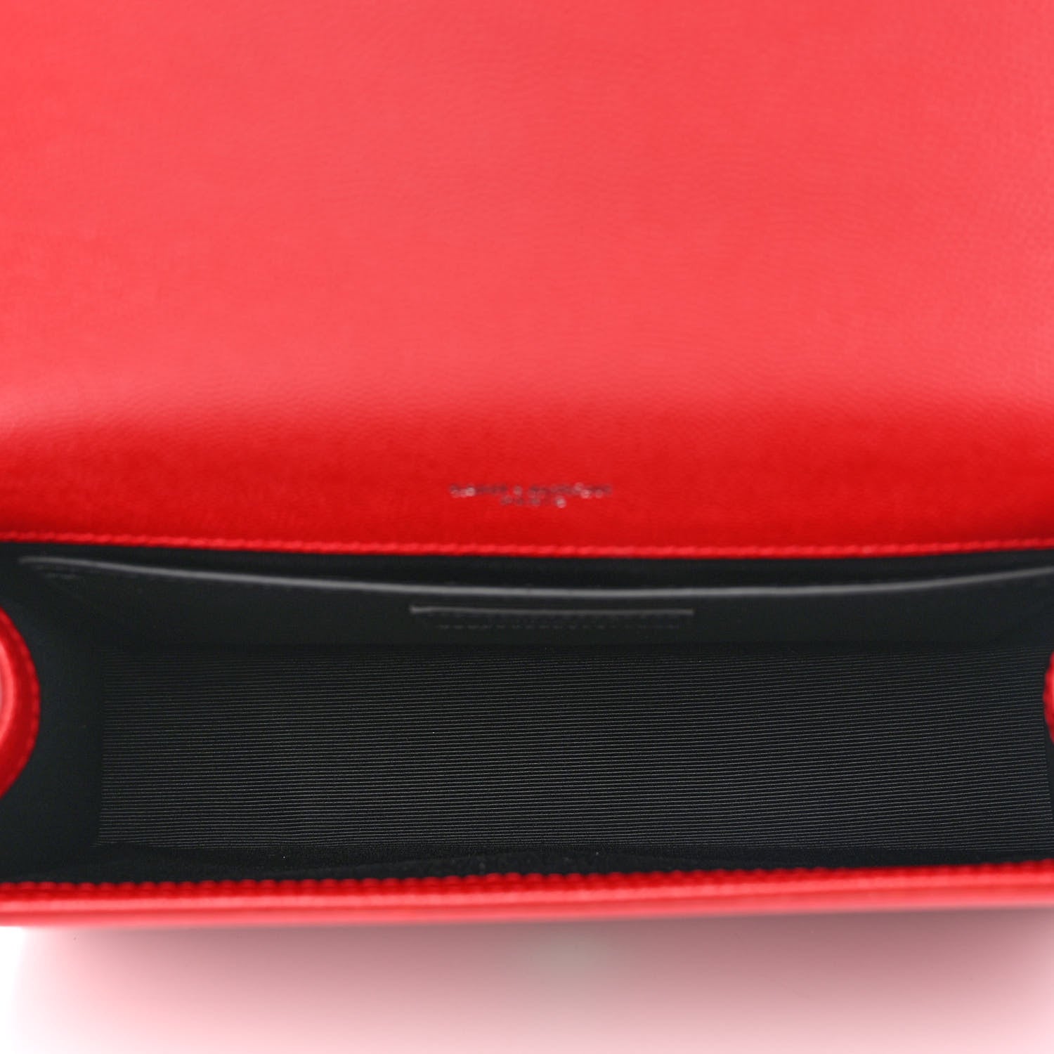 Saint Laurent Grain De Poudre Medium Classic Monogram Kate Tassel Satchel Rouge Eros 5 of 12