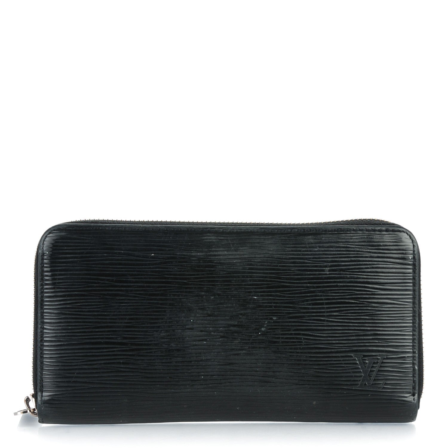 Louis Vuitton Epi Zippy Wallet Black 1 of 8