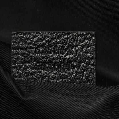 Gucci Econyl Nylon Monogram Off The Grid Drawstring Bucket Backpack Black 6 of 10