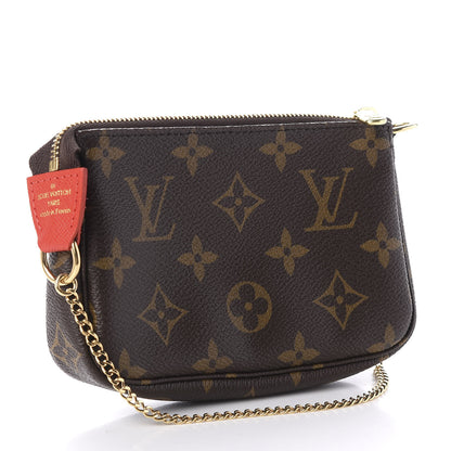 Louis Vuitton Monogram 2018 Christmas Animation Mini Cats Pochette Accessories 3 of 9