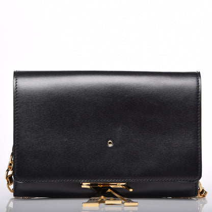 Louis Vuitton Calfskin Chain Louise GM Black 9 of 11