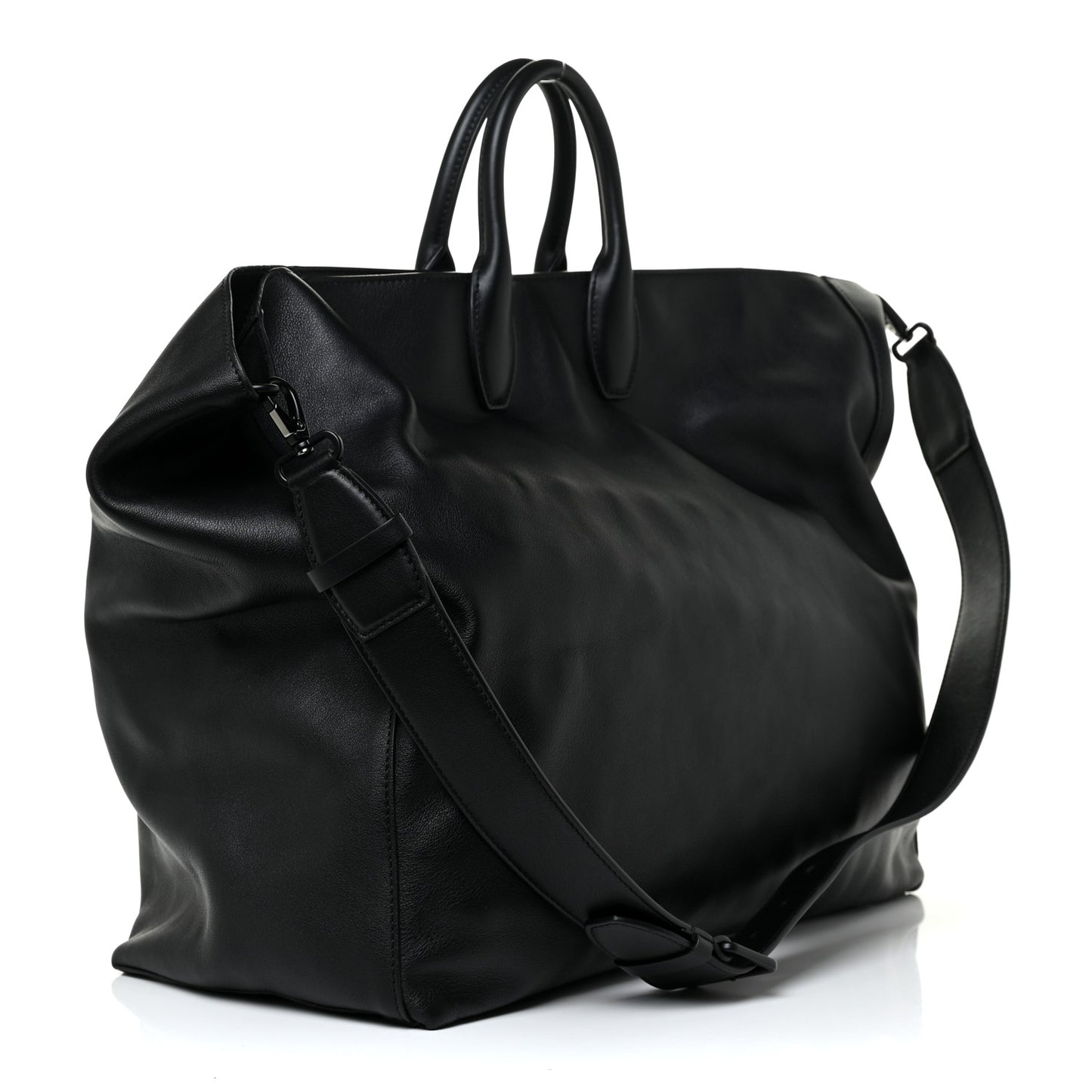Soft Calfskin Studio Tote Black