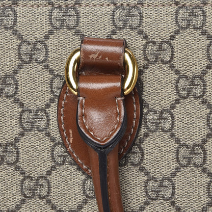 Gucci GG Supreme Monogram Large Top Handle Bag Beige Tuscany 9 of 14