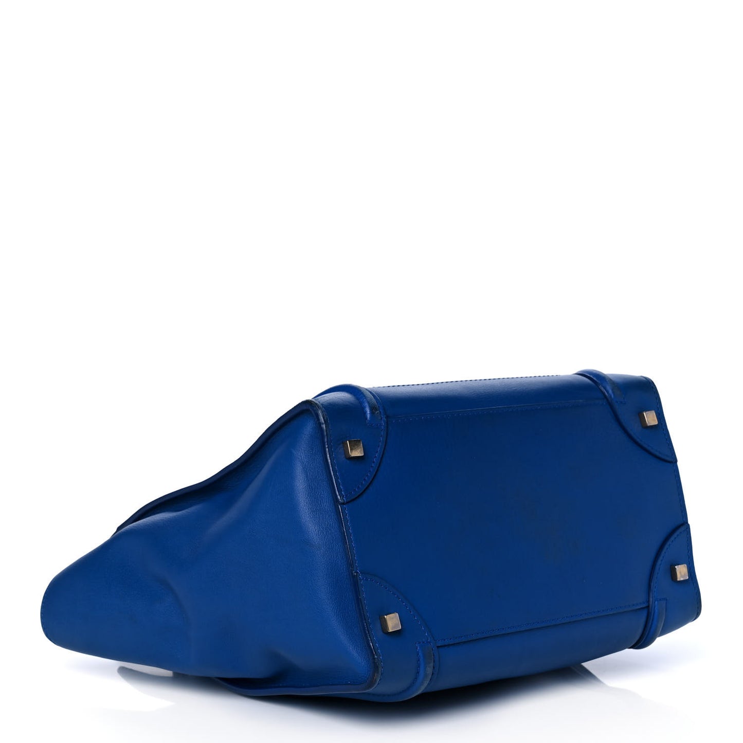 Smooth Calfskin Mini Luggage Royal Blue
