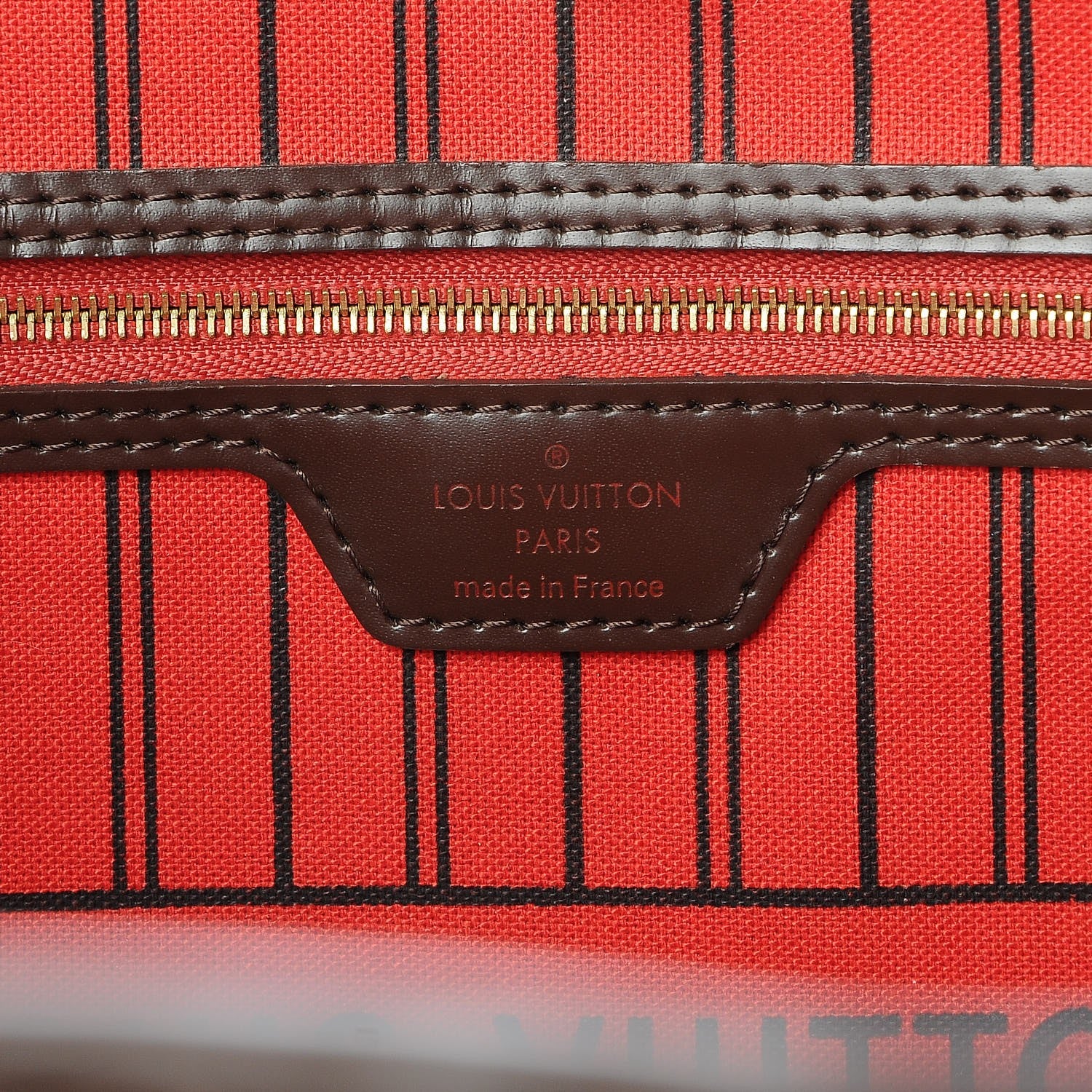 Louis Vuitton Damier Ebene Neo Neverfull GM 6 of 9