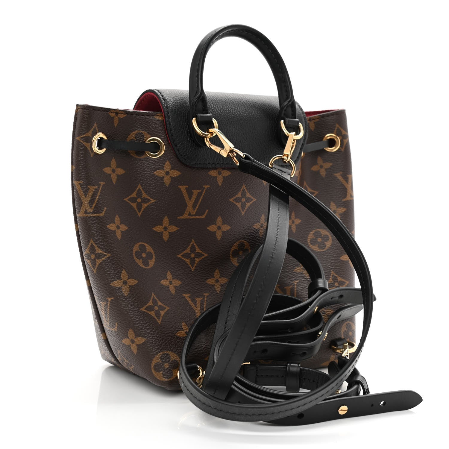 Louis Vuitton Monogram BB Montsouris NM Backpack Black 3 of 10
