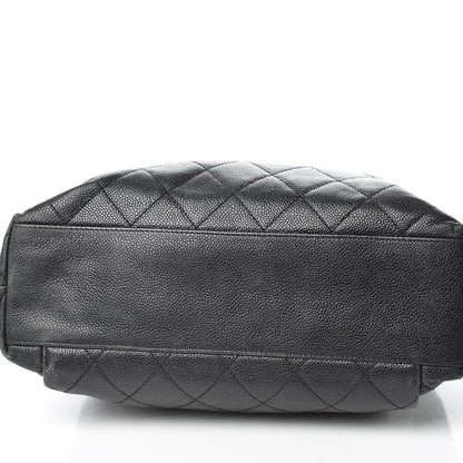 Chanel Caviar Quilted Flap Shoulder Bag Black 16 of 27