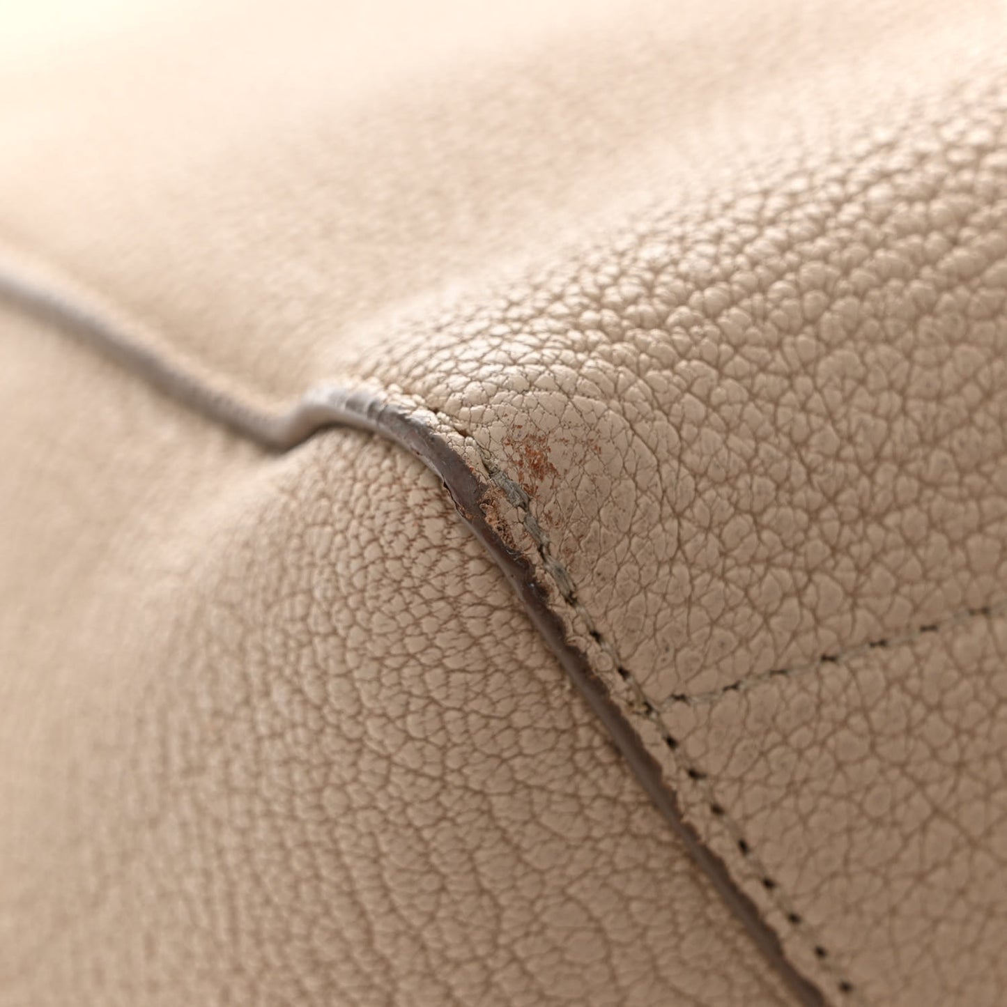 Goatskin Sangle Bucket Bag Dune