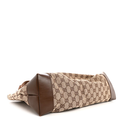 Gucci Monogram Tote Bag Brown 4 of 14