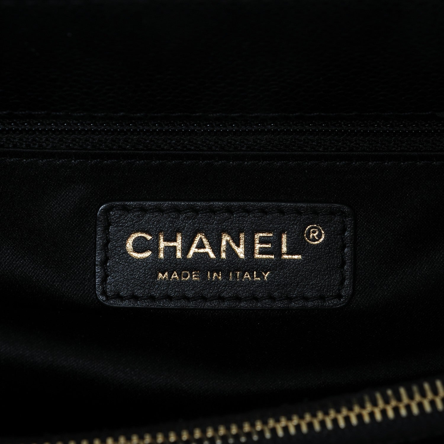 Chanel Caviar Quilted Grand Shopping Tote GST Black 6 of 7