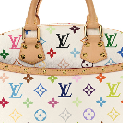 Louis Vuitton Monogram Multicolor Trouville White 7 of 9