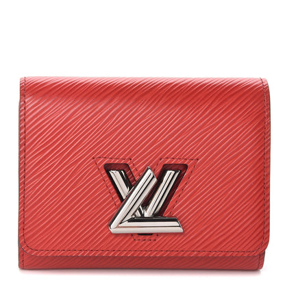 Louis Vuitton Epi Twist Compact Wallet Coquelicot 1 of 7