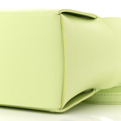 Bottega Veneta Grained Calfskin Maxi Intrecciato Mini Arco Tote Fennel 11 of 12