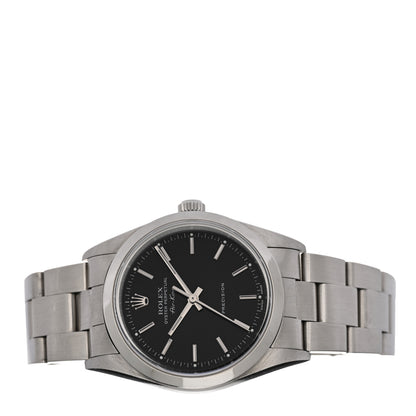 Rolex Stainless Steel 34mm Air-King Oyster Perpetual Precision Watch Black 14000 2 of 4