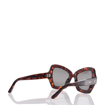 Celine Acetate Butterfly Sunglasses CL 40067I Red Havana Smoke 4 of 7