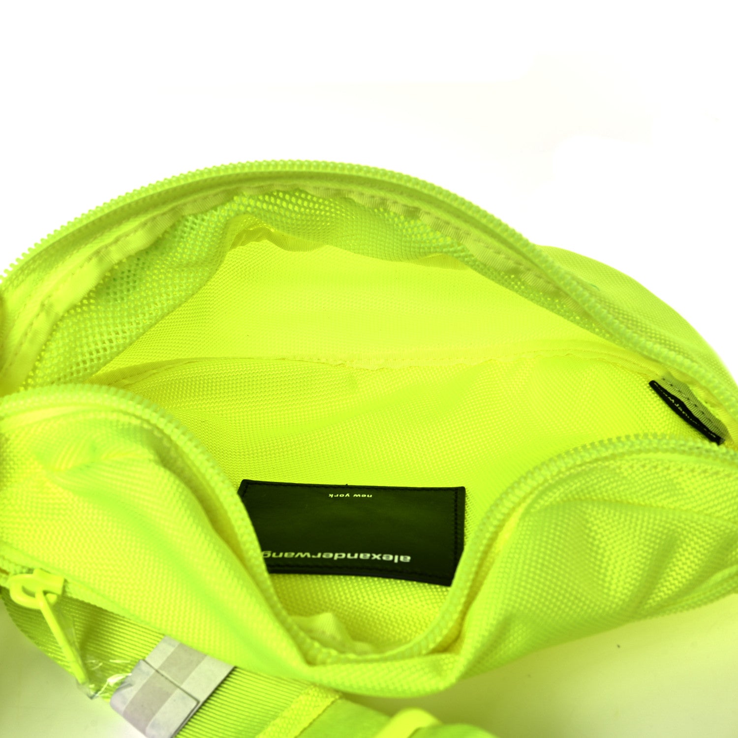 Alexander Wang Nylon Logo Primal Belt Bag Neon Celandine 5 of 9