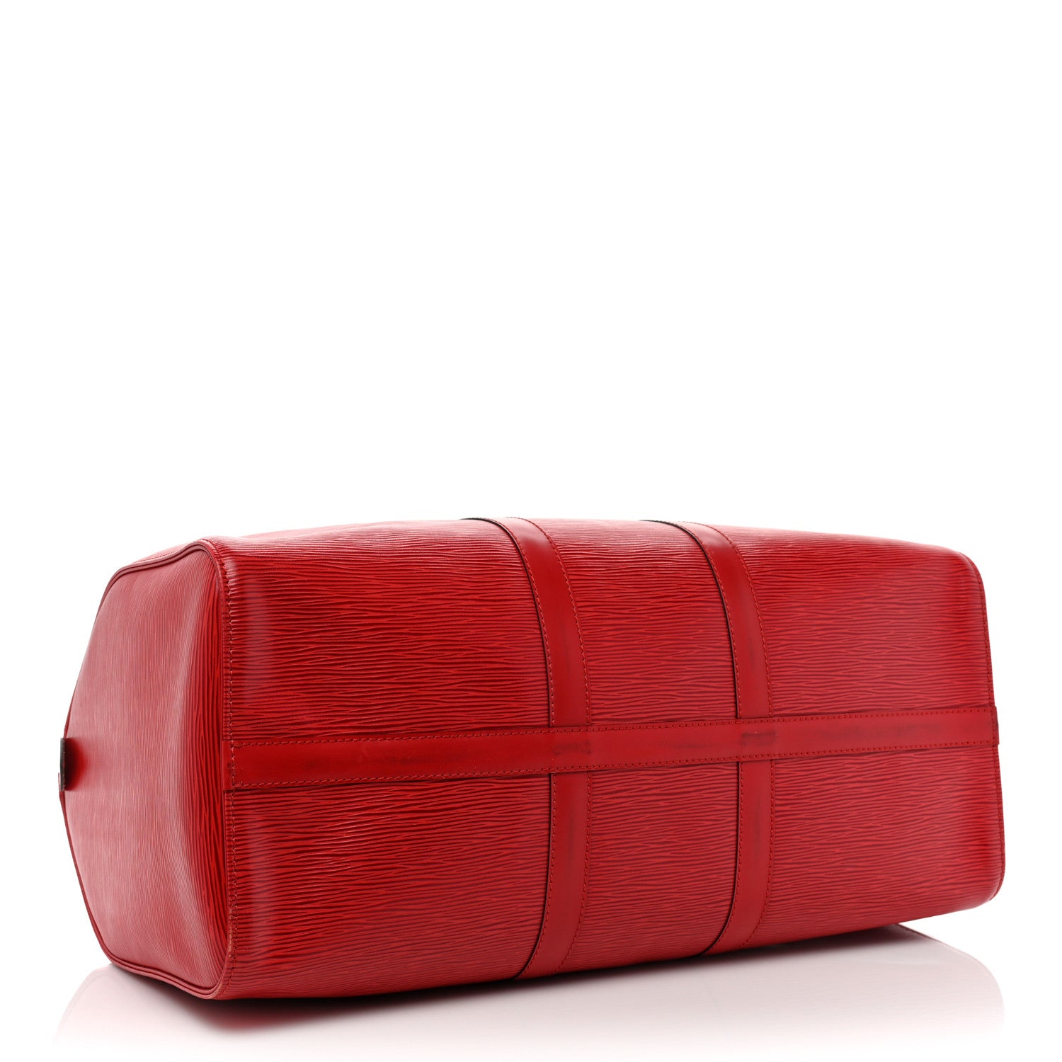 Louis Vuitton Epi Keepall 45 Castillan Red 4 of 21