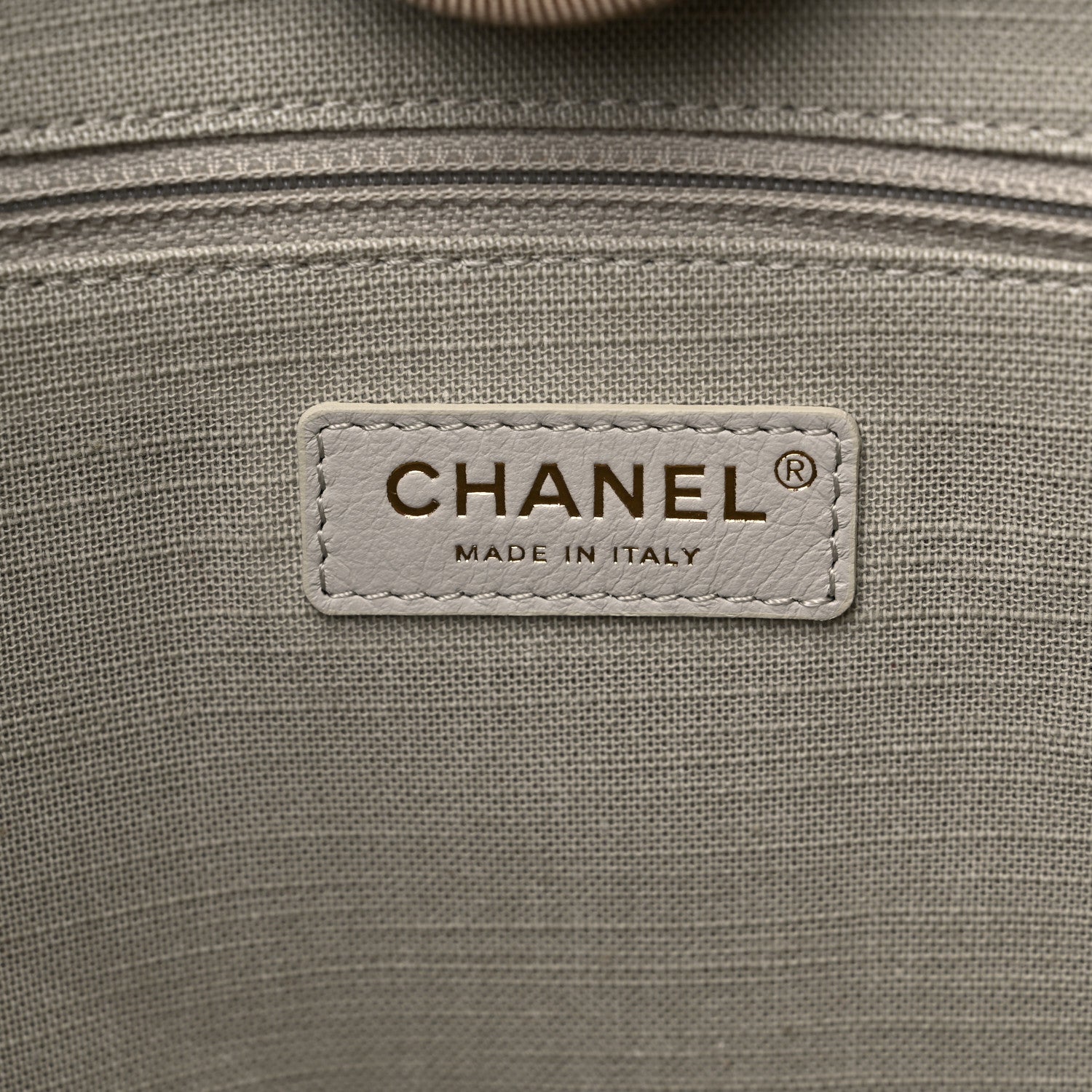 Chanel Mixed Fibers Small Deauville Tote Beige 6 of 9