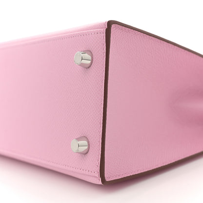 Hermes Epsom Kelly Sellier 25 Mauve Sylvestre 8 of 9