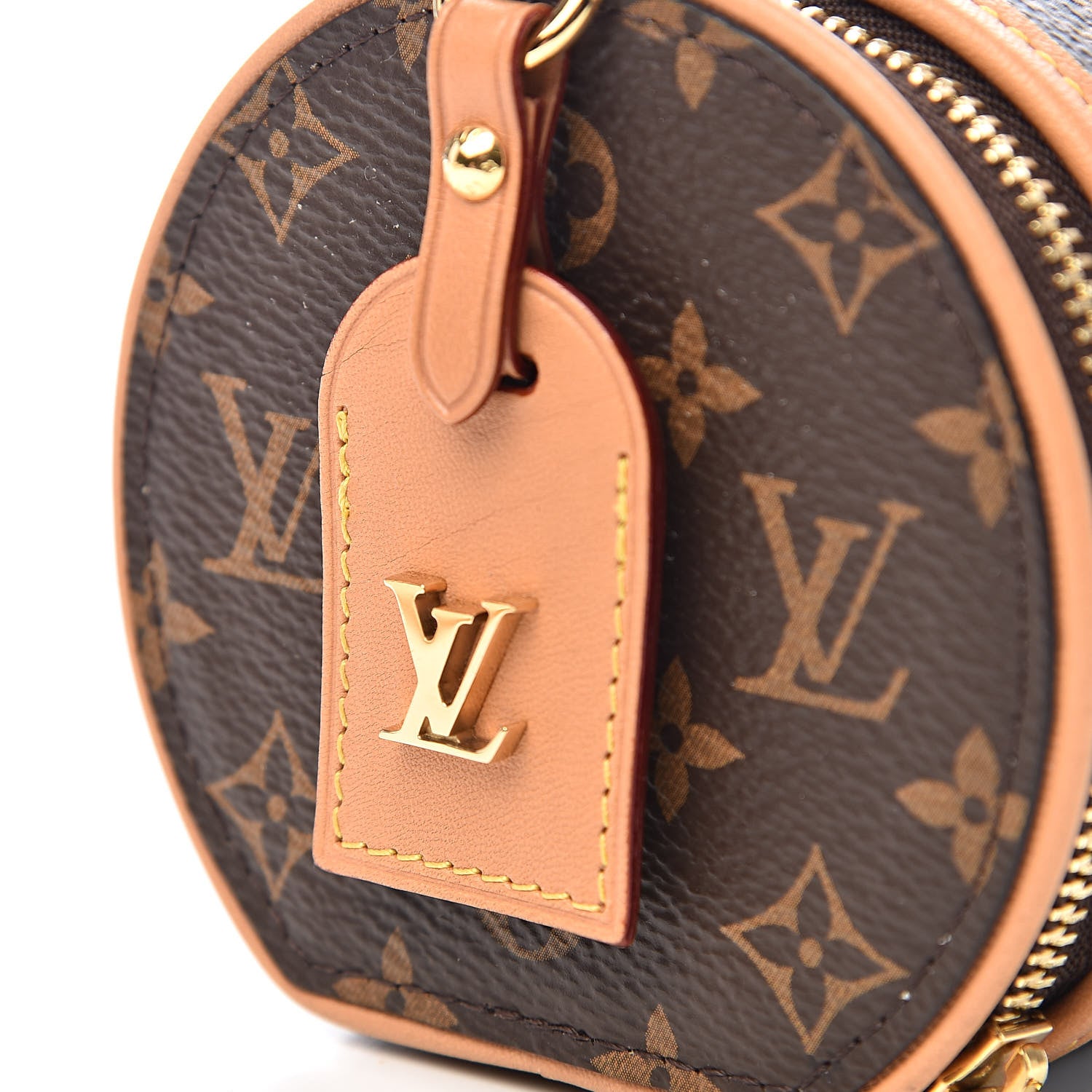 Louis Vuitton Monogram Boite Chapeau Necklace 7 of 10