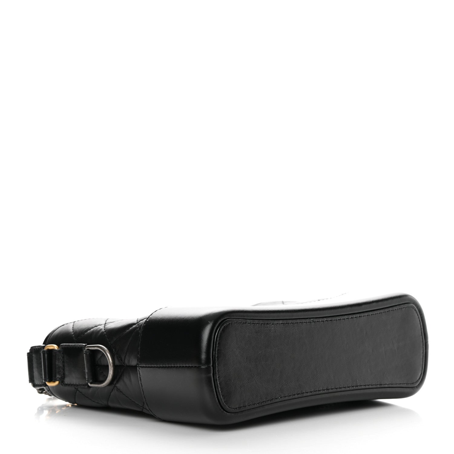 Chanel Aged Calfskin Quilted New Medium Gabrielle Hobo Black 4 of 11