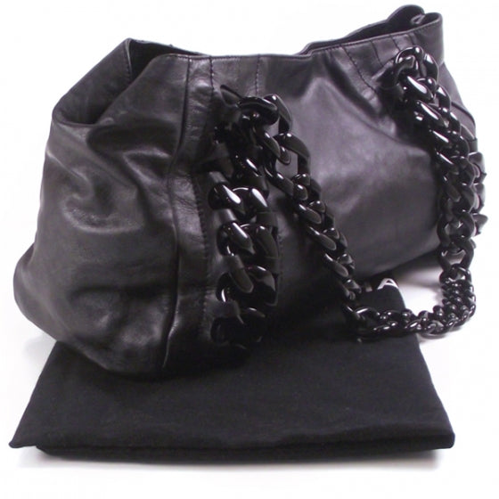 Chanel Leather Modern Chain Shopper Tote 3 of 12