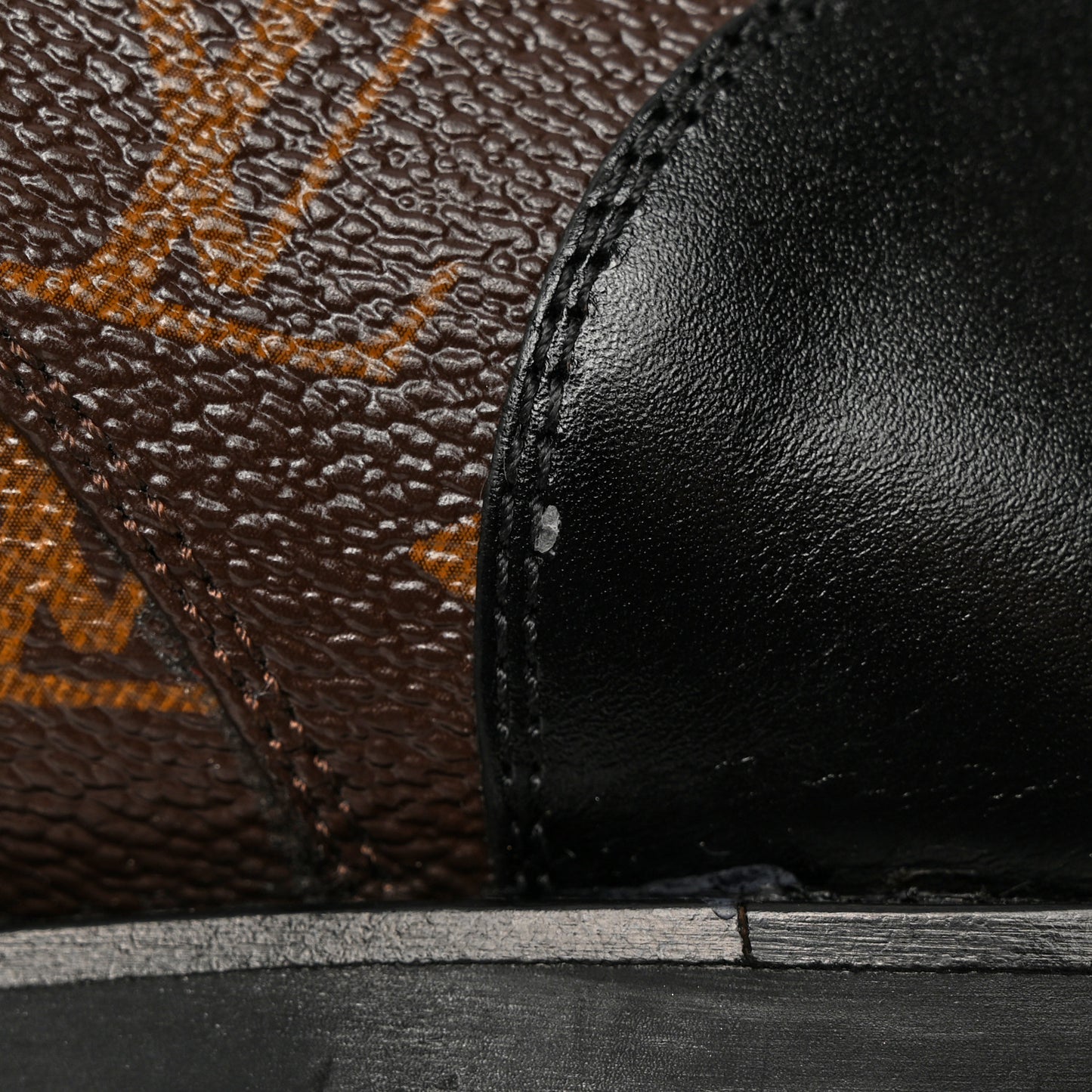 Calfskin Monogram Wonderland Flat Ranger Boots 39 Black