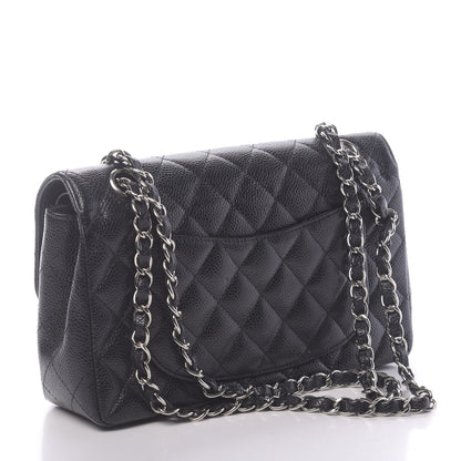 Chanel Caviar Quilted Small Double Flap Black 3 of 12